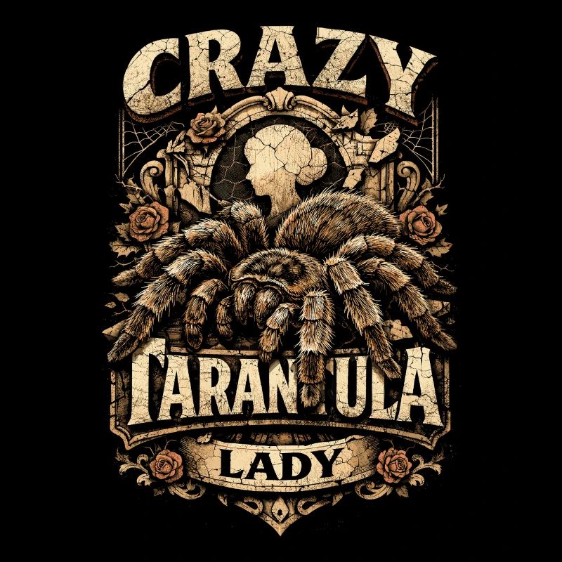 Vogelspinne Crazy Tarantula Lady