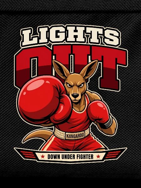Kangaroo Knockout – Lights Out Boxing