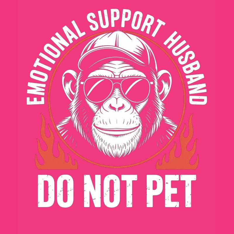 Emotional Support Monkey Do Not Pet