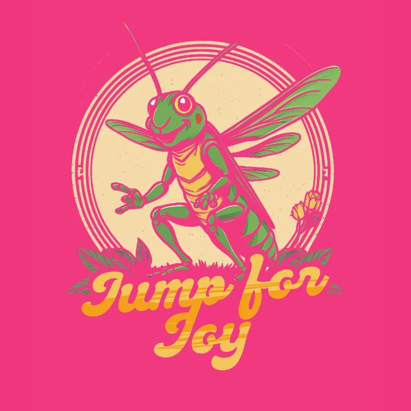 Grashüpfer Feldheuschrecken Jump For Joy