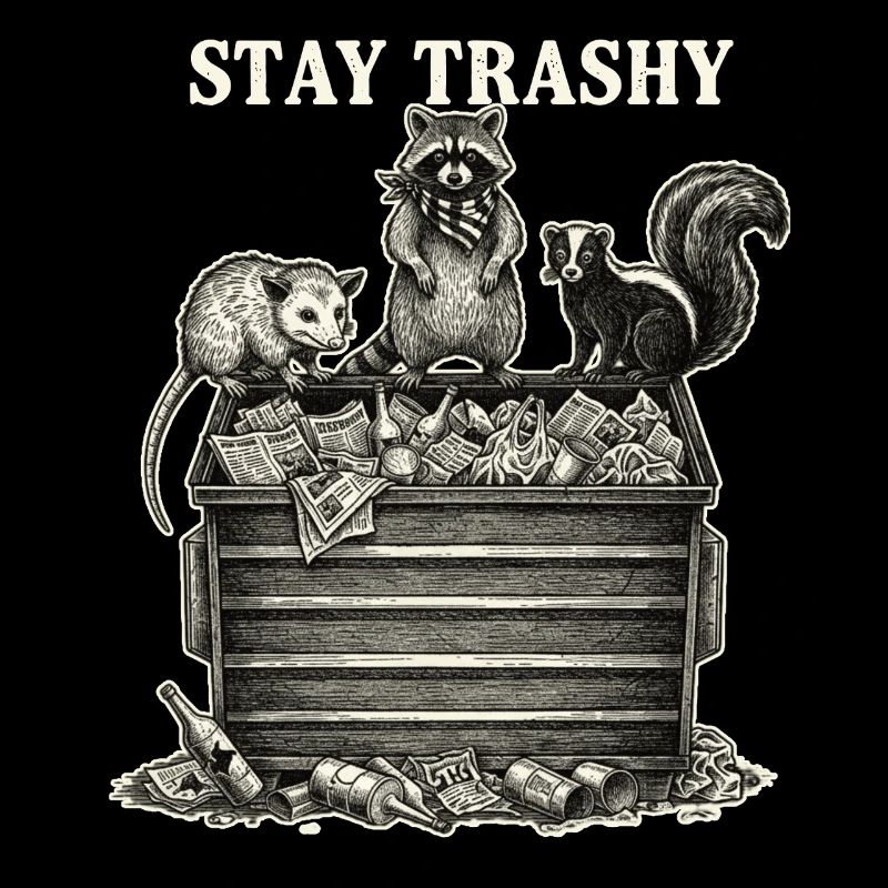 Reste Raton laveur Opossum Skunk