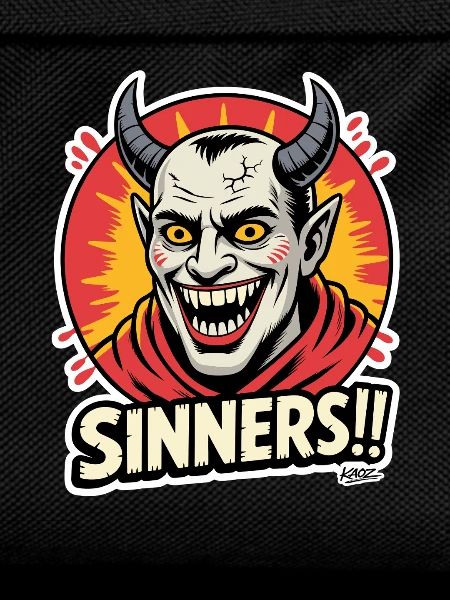 Demonic Grin Sinners Graphic