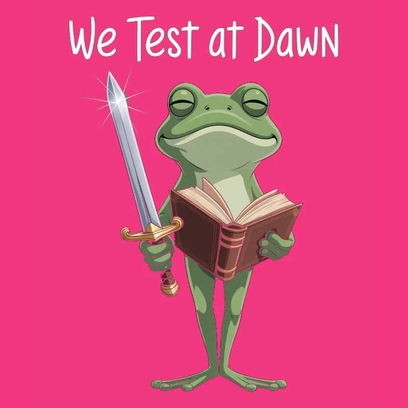 Dawn Quest Frog Sword & Tome