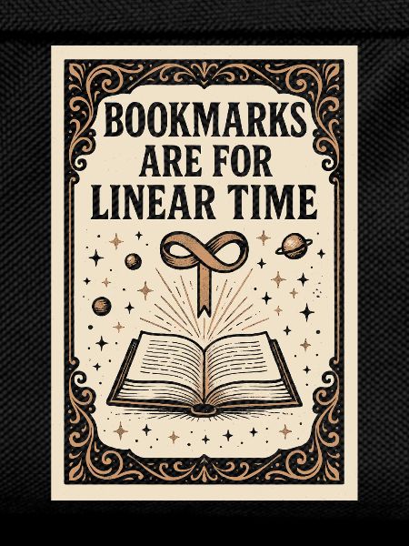 Linear Time Bookmarks | Sci-Fi Book