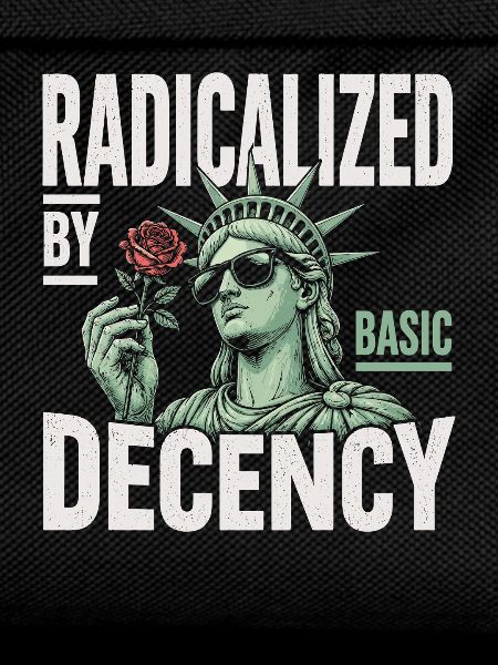 Radicalized by Decency Statue