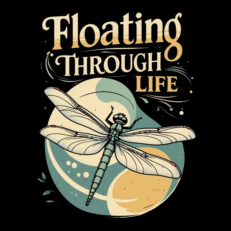 Libelle Libellen Floating Through Life