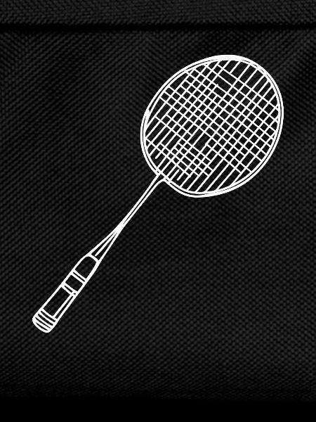 Badminton Racket Drawing