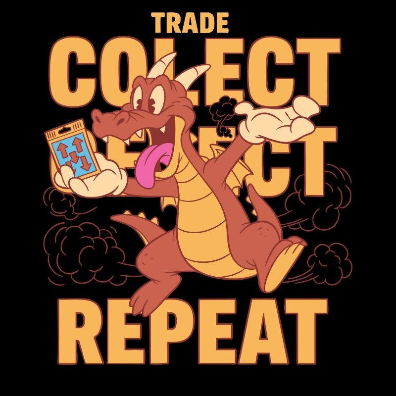 Trade Collect Repeat Trading Card Game