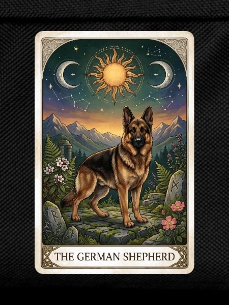 Deutscher Schäferhund Tarot