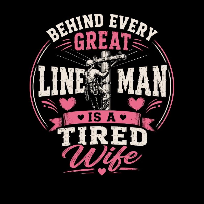 Lineman Liebe Kabel Elektrizität Technik