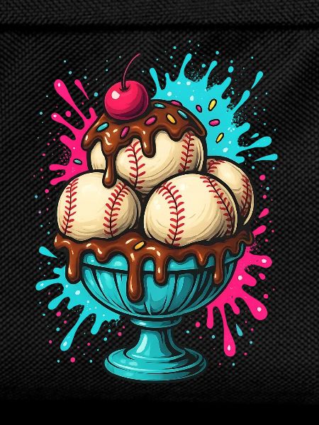 Baseball Sundae Treat