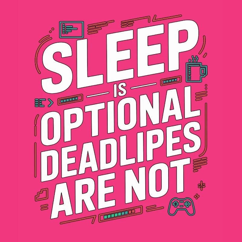 Game Developer Sleep Is Optional Game Programmer