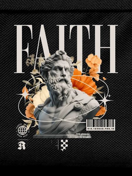 Faith Blossoms Sculpture Collage