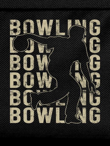 Bowling Skittles Retro Graphic