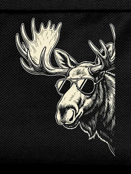 Moose mit Sonnenbrille Graphic