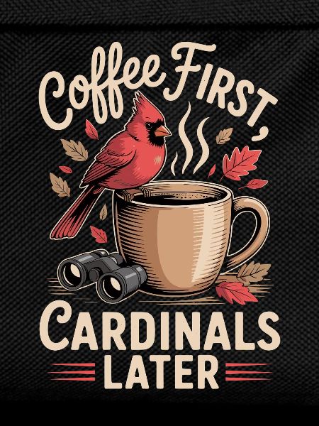 Coffee first, cardinal later
