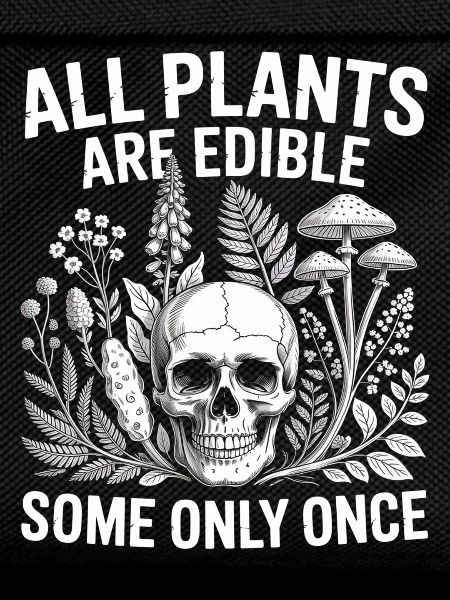 All Plants Edible Skull Design