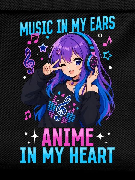 Anime and Music Chibi