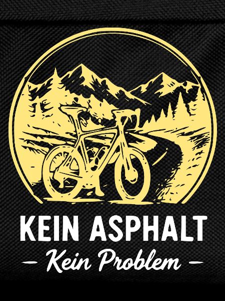 No asphalt, no problem, bike