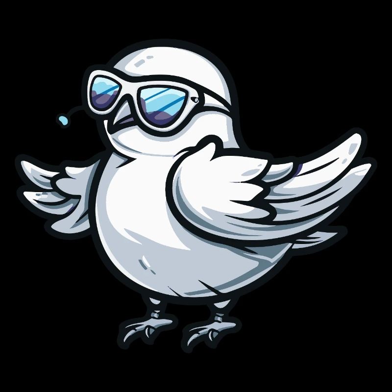 Taube Vogel Cool Tier