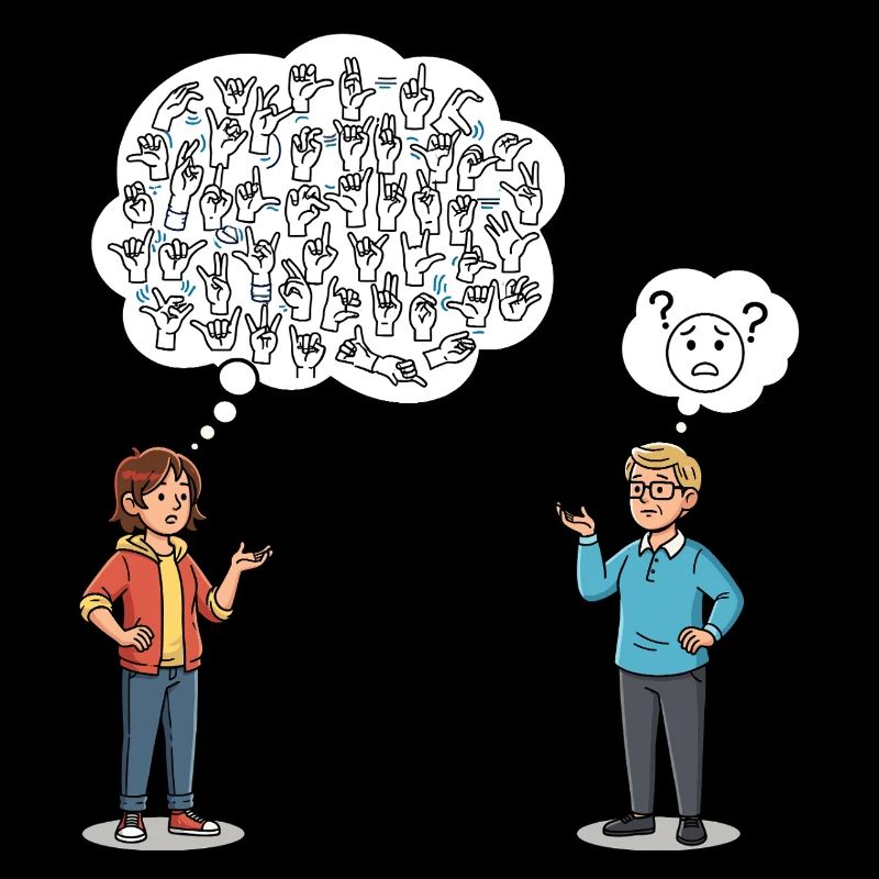 Sign language: misunderstandings included!