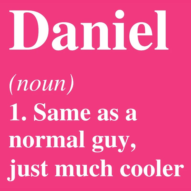 Daniel Definition Cooler Name Spruch Geschenk