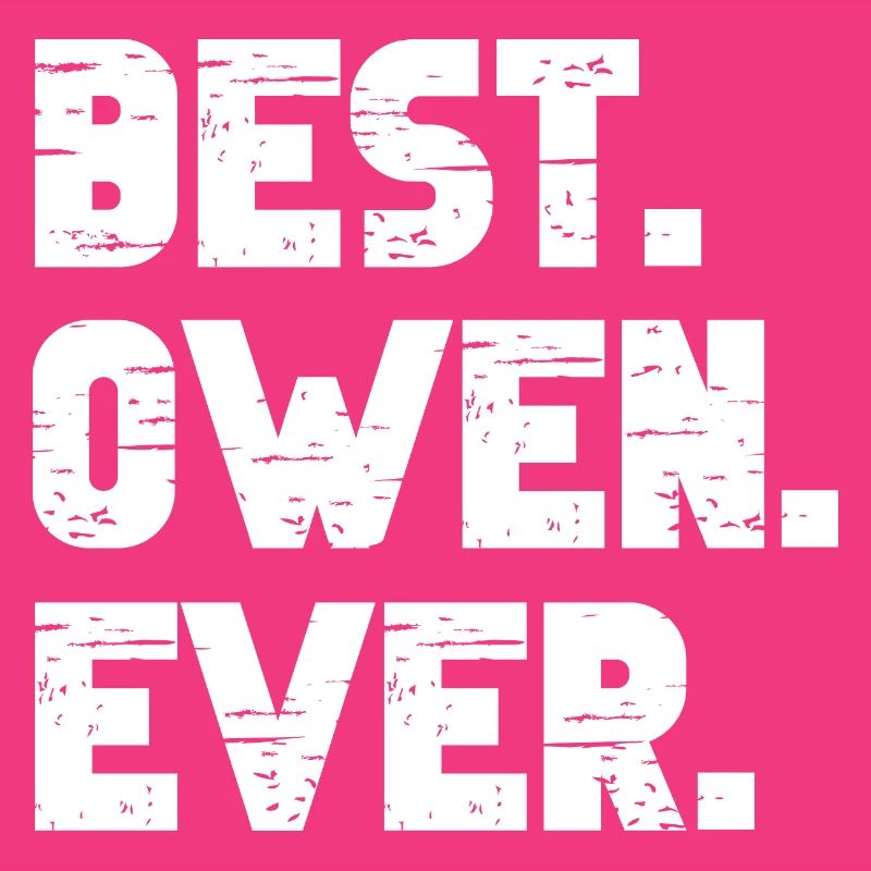 Best Owen Ever Retro Geschenk Spruch Geburtstag