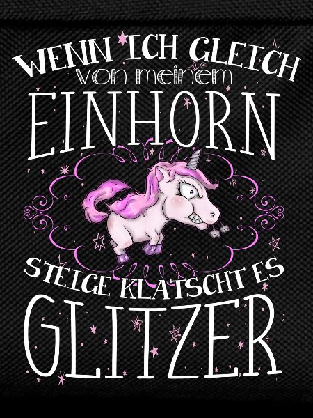 Einhorn - Glitzer
