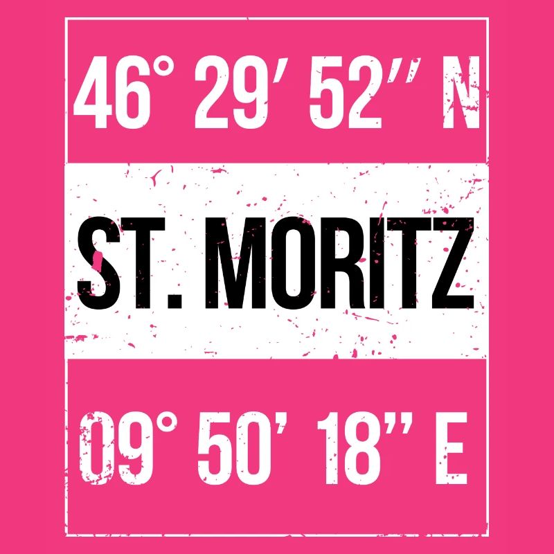 Coordinates Sankt Moritz Switzerland