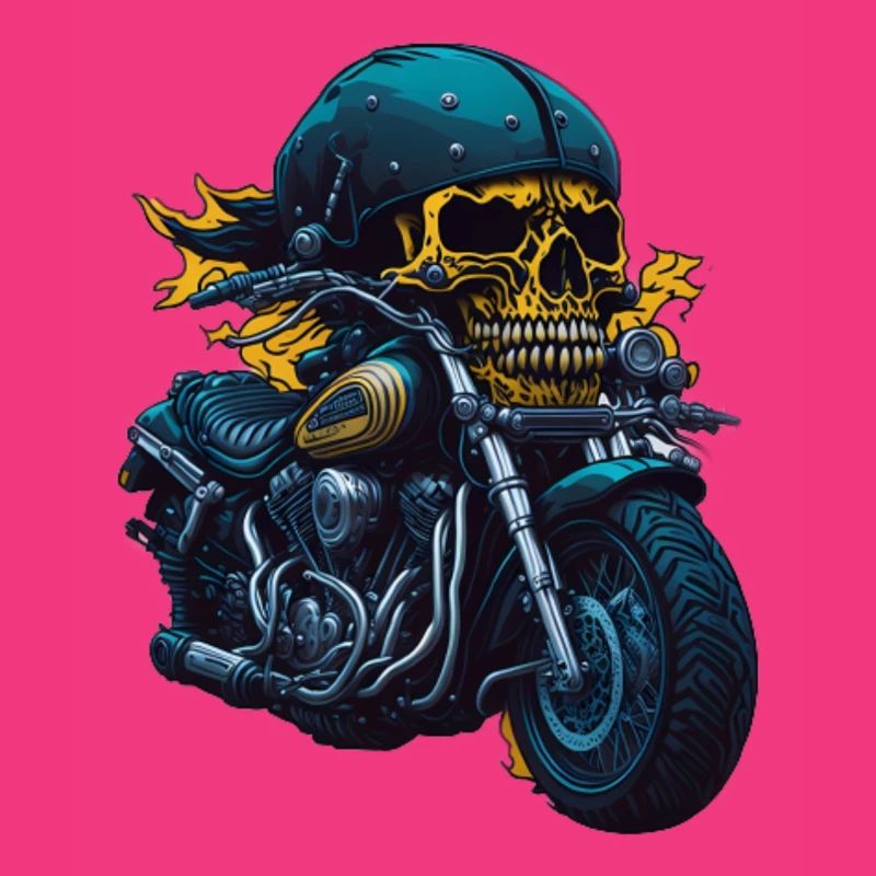Biker Skull