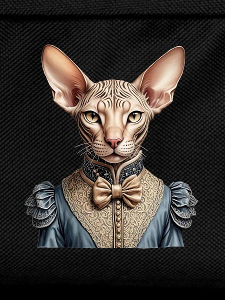 Victorian sphynx cat
