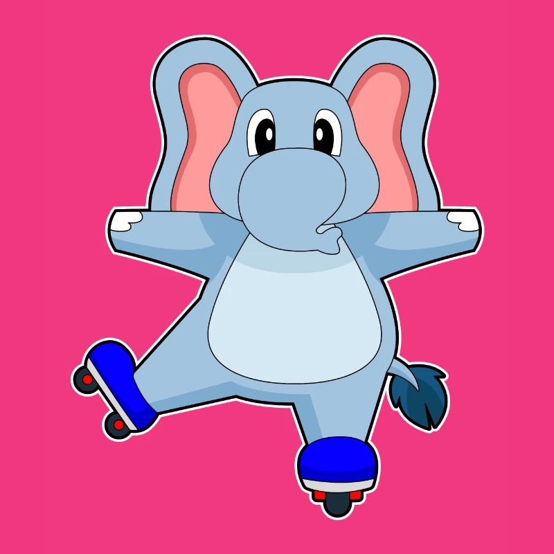 Elefant Inline skating Rollschuhe