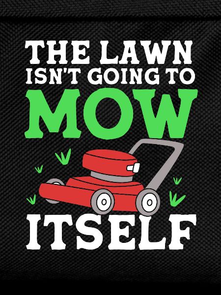 Lawn mower lawn (meadow)