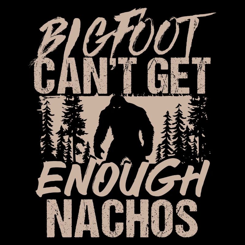 Bigfoot ne peut pas se lasser de Nachos Wilderness