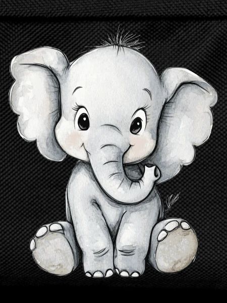 little cute elephant