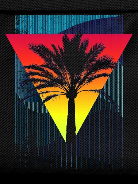 Palm Tree (Triangle, Stripe)