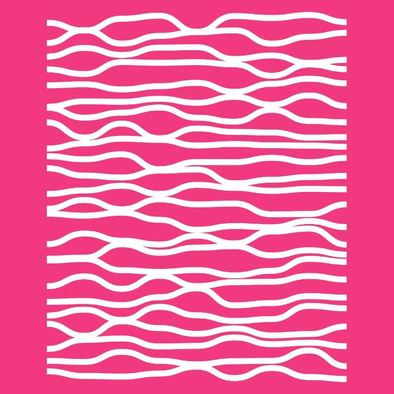 Zebra Wave Stripe Pattern