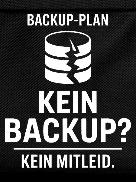 Backup-Plan: Kein Backup?