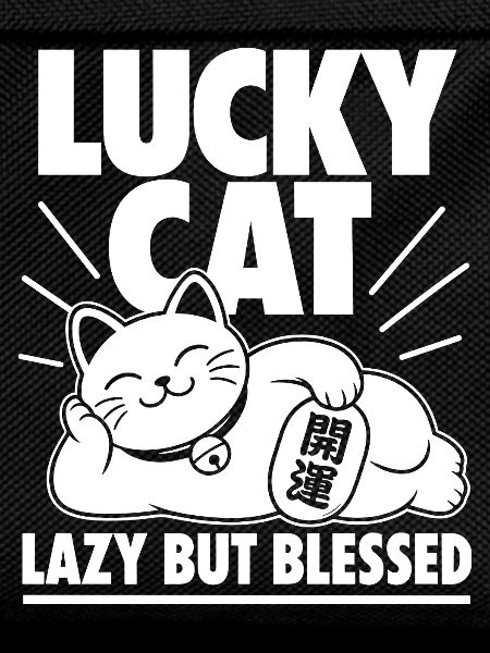 Lucky Cat Lazy