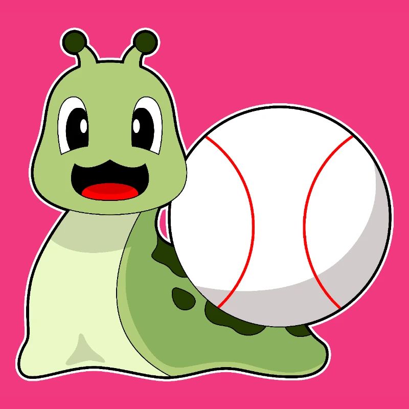 Snail Baseball Baseball Bat
