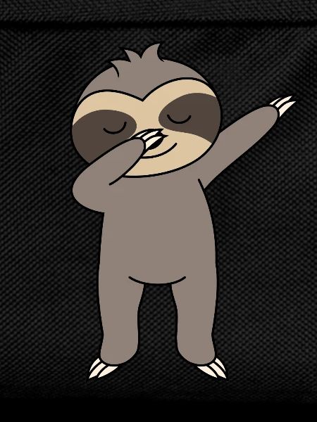 dabbing sloth