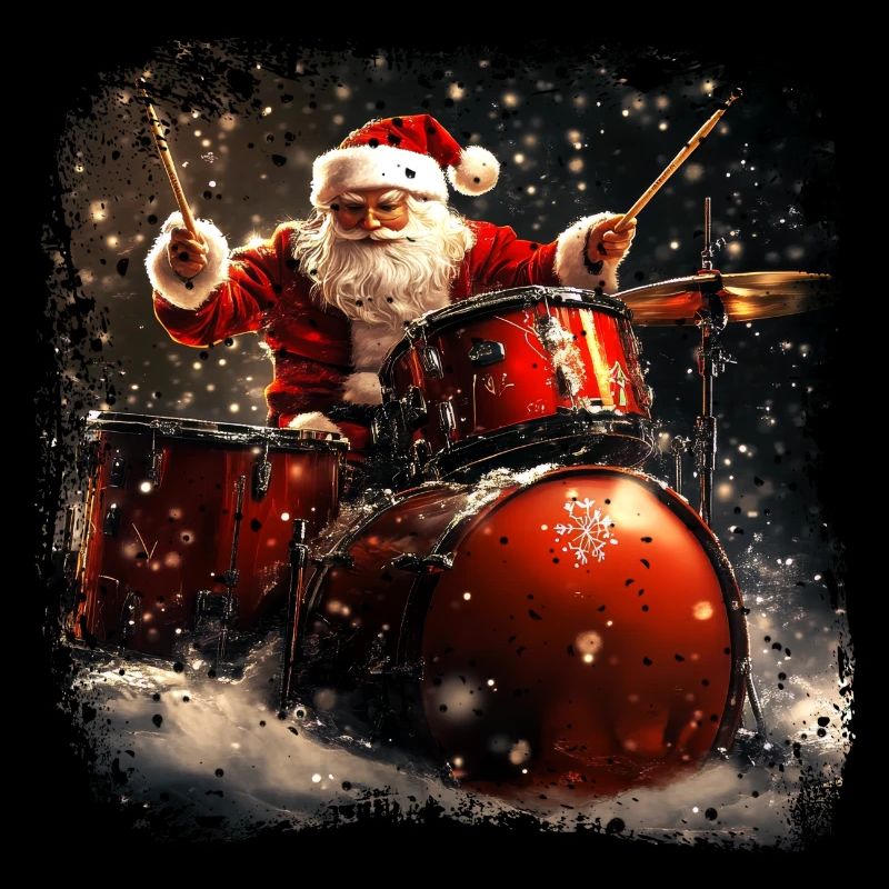 Père Noël Batteur
