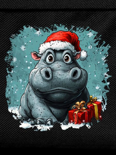 Hippopotamus Christmas