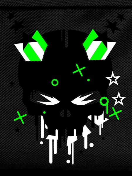 Devilskull with stars