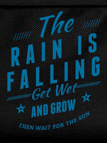The Rain is falling