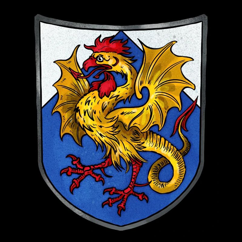 Wappen Basilisk
