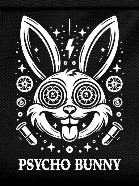 Psycho Bunny Neon Psychedelia