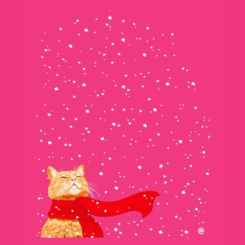 Tabby adore Snow