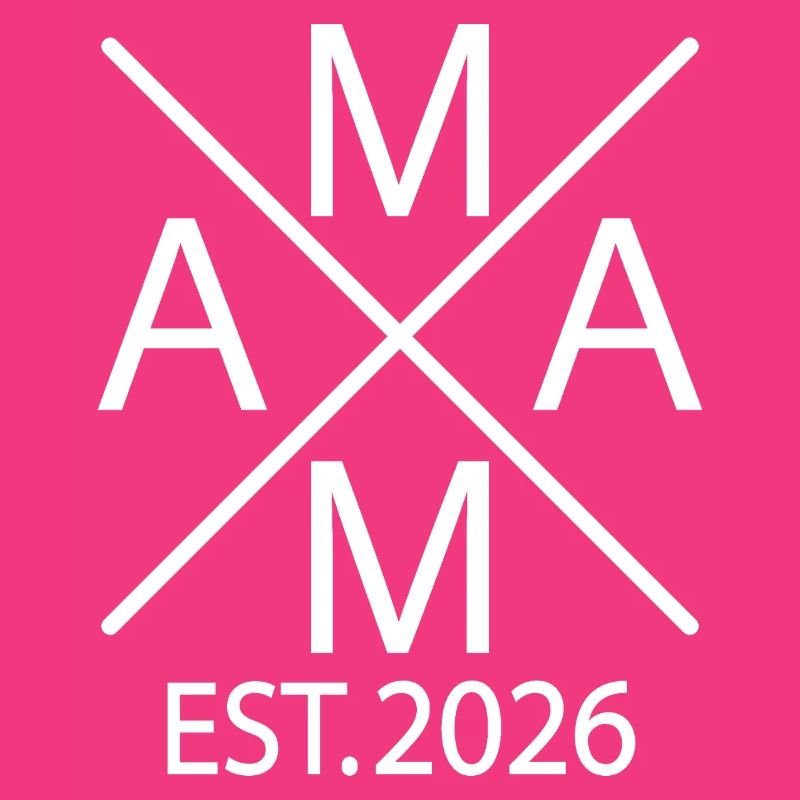 Mama 2026 stolze Mama Est. 2026 Muttertagsgeschenk
