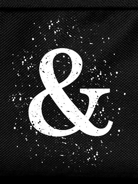 Grunge Ampersand